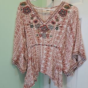 Women's sz medium Savanna Jane Boho top